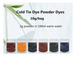 Anilinas Tie Dye 6 Colores 10gr Cu. Teñido Colores Vivos - Imagen 8