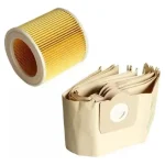 Karcher Kit Filtro Bolsa 5un Wd 3.300 M Wd 3.200 Wd3.500