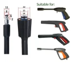 Manguera Hidrolavadora Para Black Decker 20mts - Imagen 2