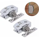 Bisagra Para Puerta De Vidrio 4 A 8mm 1 Par Estantes Gabinet