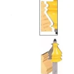 Fresa Madera Moldura Zócalo Marcos Vástago  1/2  No 4