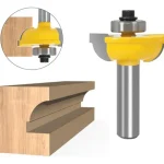 Fresa Madera Moldura Zócalo Marcos Vástago  1/2  Curva Int.