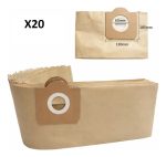 Karcher 20 Bolsa Para Nt20/25/30 Mv3 Wd3 Wd3200 Wd3300 A2204 - Imagen 2