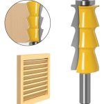 Fresa Madera Moldura Zócalo Marcos Vástago  1/2  X Tipo M