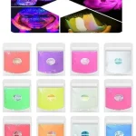 Colorante Para Vela Y Jabón Pigmento 12 Colores Fluorescente
