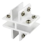 Separador Soporte Para Vidrio O Acrilico 8mm En 2 Vias H 4u - Imagen 4