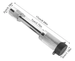 Candado Para Carro De Arrastre Remolque Con Llave Antirrobo - Imagen 3