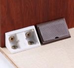 Soporte Escuadra Triangular Doble Plástica Para Mueble 50u - Imagen 3