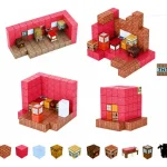Juego Construcción Bloque Magnetico 3d 80pcs Niños Minecraft