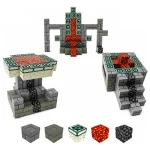 Juego Construcción Bloque Magnetico 3d 64pcs Niños Minecraft