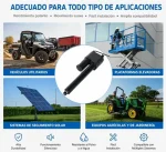Actuador Lineal 5000n Fuerza Dc12v Extensión 20cm, Elevador - Imagen 5