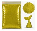 Pigmento En Polvo Para Resina, Pinturas, Etc. 1kg Oro Merck