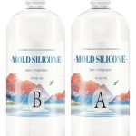 Silicona Caucho Moldes Epóxico Jabón Figuras 500g Visc. Med.