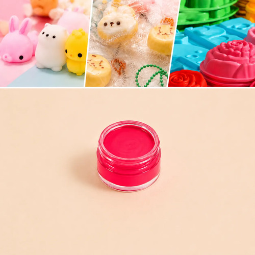 D_715163-MLC113148340687_062026-O.jpg Pigmento Para Siliconas En Pasta Color Rosa 5g - Imagen 1
