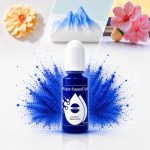 Pigmento Azul Para Resina Ecológica En Polvo, Yeso, 10 Ml