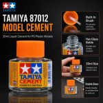 Tamiya Cemento Pegamento 87012 20ml Plasticos Abs/ps - Imagen 3