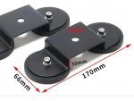 Soporte Magnético Base Doble Para Luces Led Multiuso - Imagen 2