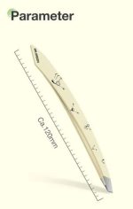 Pinza Ceja Mr Green Para Estilista Profecionales Curva Ergo. - Imagen 4