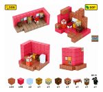 Juego Construcción Bloque Magnetico 3d 80pcs Niños Minecraft - Imagen 2