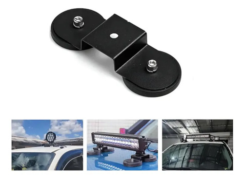 D_843811-MLC112016447952_062026-O.jpg Soporte Magnético Base Doble Para Luces Led Multiuso - Imagen 1