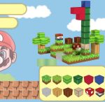 Juego Bloques Magneticos Construccion 80pcs Mario Bross Meta