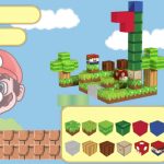 Juego Bloques Magneticos Construccion 80pcs Mario Bross Meta