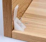 Soporte Escuadra Triangular Plástica Para Mueble Pack 50un - Imagen 3