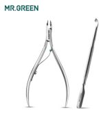 Corta Cutículas Alicate Profesional Con Herramienta Mr.green - Imagen 2