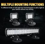 Soporte Magnético Base Doble Para Luces Led Multiuso - Imagen 5