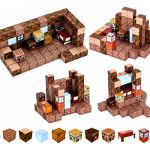 Juego Bloque Construcción Magnetico 3d 80pcs Niños Minecraft
