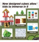 Juego Construcción Bloque Magnetico 3d 80pcs Niños Minecraft - Imagen 9