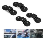Soporte Magnético Base Doble Para Luces Led O Camioneta 4un