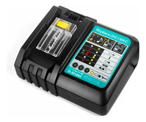 D_600830-MLC77621715088_072024-O.jpg Cargador Batería Para Makita Dc18 18v - Imagen 1