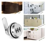 Cerradura Mueble Lockers Casilleros Con Clave - Imagen 2
