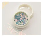 Glitter Para Resina Uv 8 Colores Nácar Aros Llaveros - Imagen 5