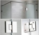 Bisagra Puerta Shower Vidrio 8 A 12m Vidrio A Vidrio 2un - Imagen 7