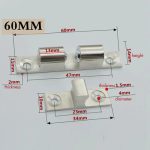 Tope Puerta Muro Piso O Para Mueble De Bola 1pcs - Imagen 2
