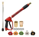 Pistola Para Hidrolavadora Alta Presion 5000psi+kit Boquilla