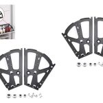 Bisagras Zapatero Para Mueble De 2 Fila de zapato 2par Negro