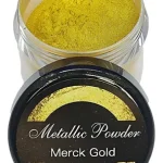 Pigmento Polvo Oro Merck Para Resina Slime Jabón 20ml