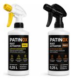 Sistema Para Oxidar Metal Patinox Efecto Pátina 2pasos 0,25l