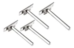 Soporte Oculto Repisa Flotante 7,5cm 4 Piezas Inox