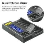 Cargador De Pilas Inteligente Liitokala Lii-s8 8 Puertos Bivolt 18650/21700/26700 - Imagen 2