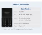 Cargador De Pilas Aa-aaa Eneloop Pro + 4 Pilas Aaa Panasonic - Imagen 4