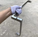 Tirador Manilla En L Mampara Vidrio 6a12mm Acero Inox 304 - Imagen 9