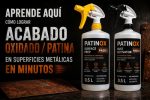 Sistema Para Oxidar Metal Patinox Efecto Pátina 2 Pasos 0.5l - Imagen 4
