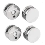 Clips Espejo Muro Soporte Colgador Redondo 4un