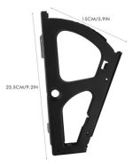 Bisagras Zapatero 2par Para Mueble De 1 Fila Negro - Imagen 4