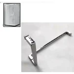 Tirador En L Para Ducha Puerta Vidrio 6 A 12mm Shower 1un