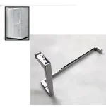 Tirador En L Para Ducha Puerta Vidrio 6 A 12mm Shower 1un